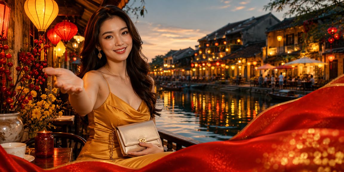 Thành viên VIP p300 xem tỷ lệ kèo tại Hội An bên ly cà phê